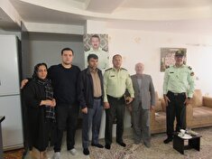 دیدار با مستمری بگیر محترم خانم سمیه جمالی
