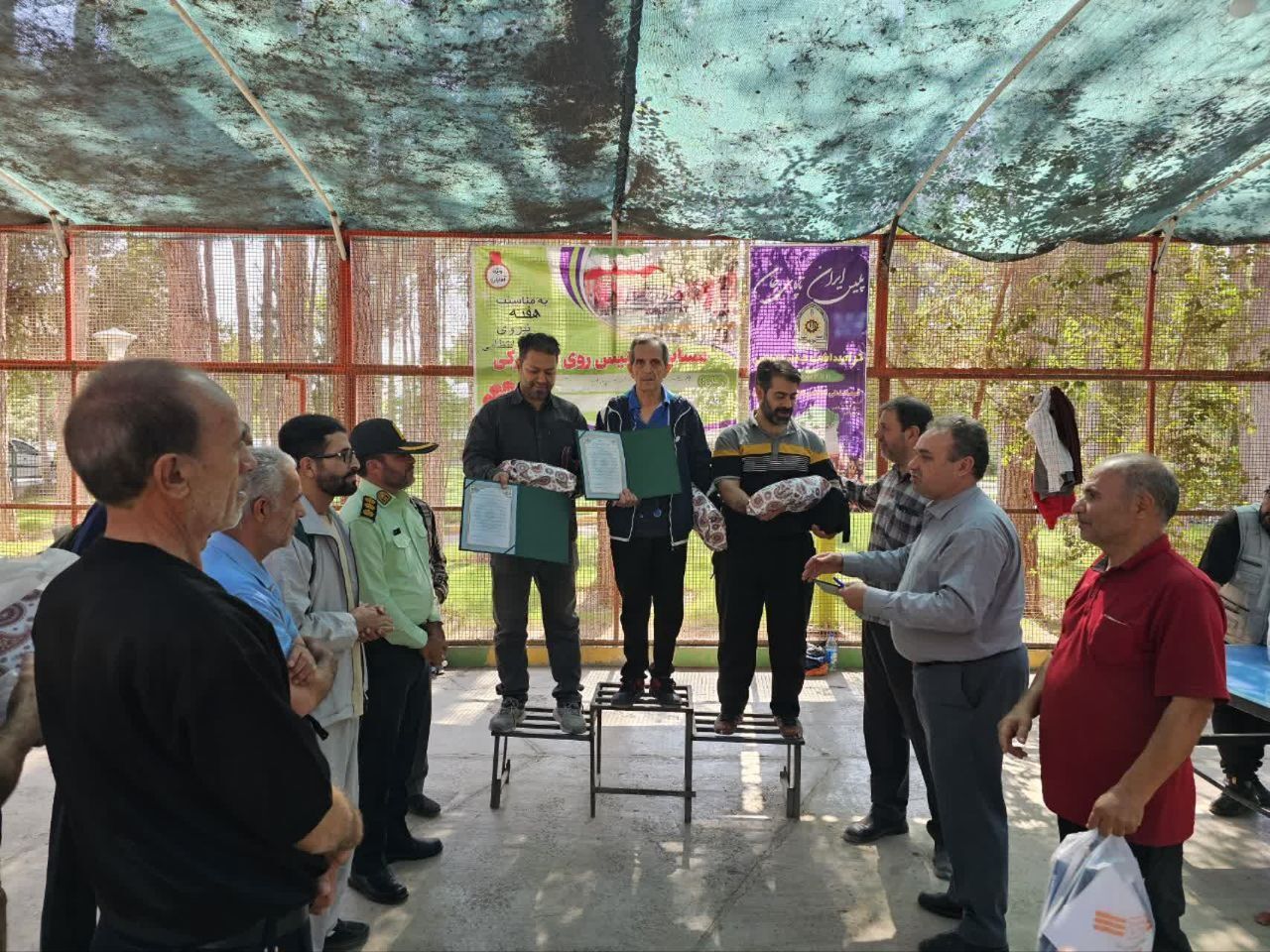 برگزاری مسابقات استانی تنیس روی میز بین پیشکسوتان برگزیده نیروهای مسلح استان در نجف‌ آباد