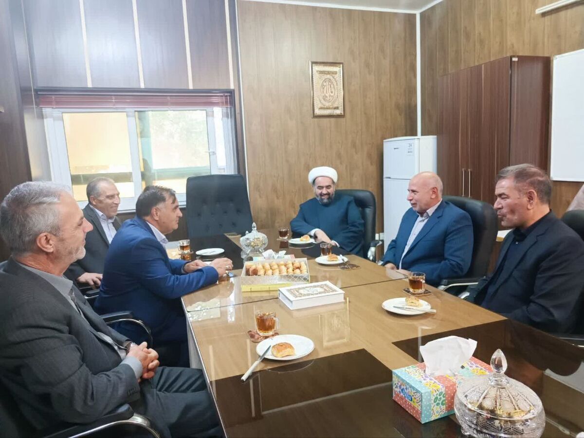 دیدار صمیمانه با حجت الاسلام و المسلمین حاج آقا نظری رئیس عقیدتی سیاسی فا استان اردبیل