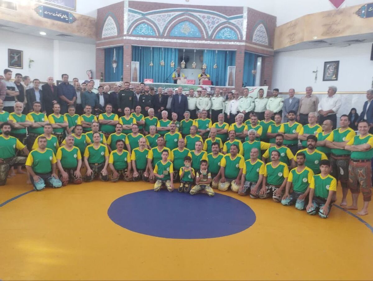 برگزاری مراسم ورزش زورخانه ای گروه صبح و نشاط پیشکسوتان عرصه نظم و امنیت در شهرستان نیشابور