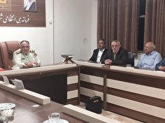 دیدار بازنشستگان با فرمانده انتظامی شهرستان شهرضا به مناسبت هفته فراجا