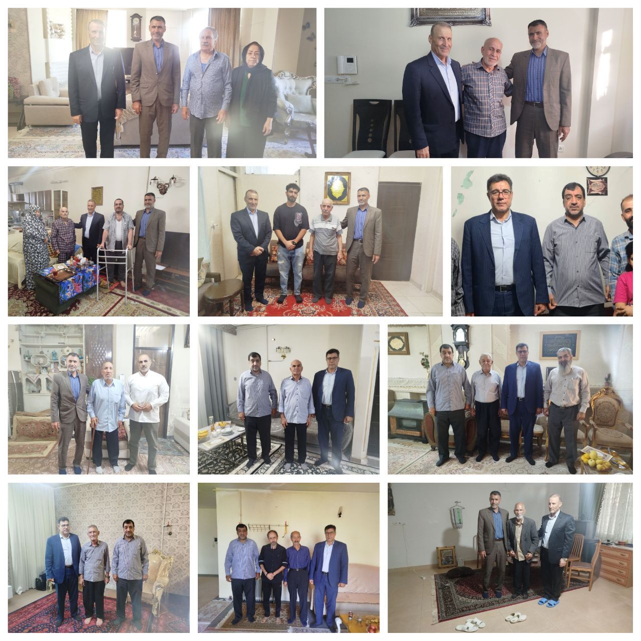 دیدار با ۱۱ پیشکسوت بازنشسته استان کرمانشاه. دیدار با ۱۱ پیشکسوت بازنشسته استان کرمانشاه.