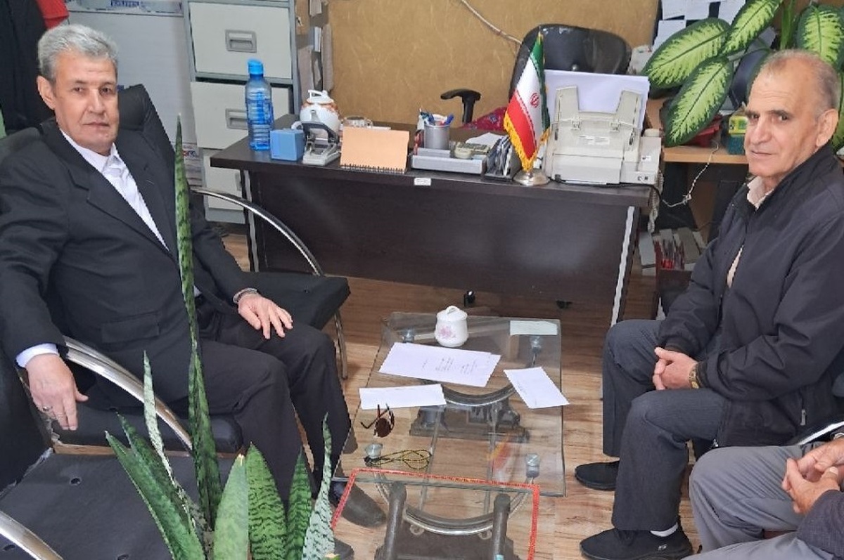 دیدار با تعداد ۱۴ نفر از بازنشستگان در شهرستان اهر