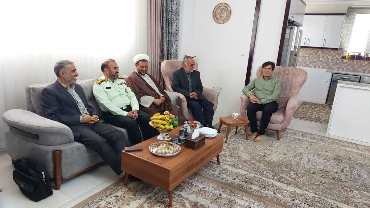 دیدار با پیشکسوت در شهرستان دامغان