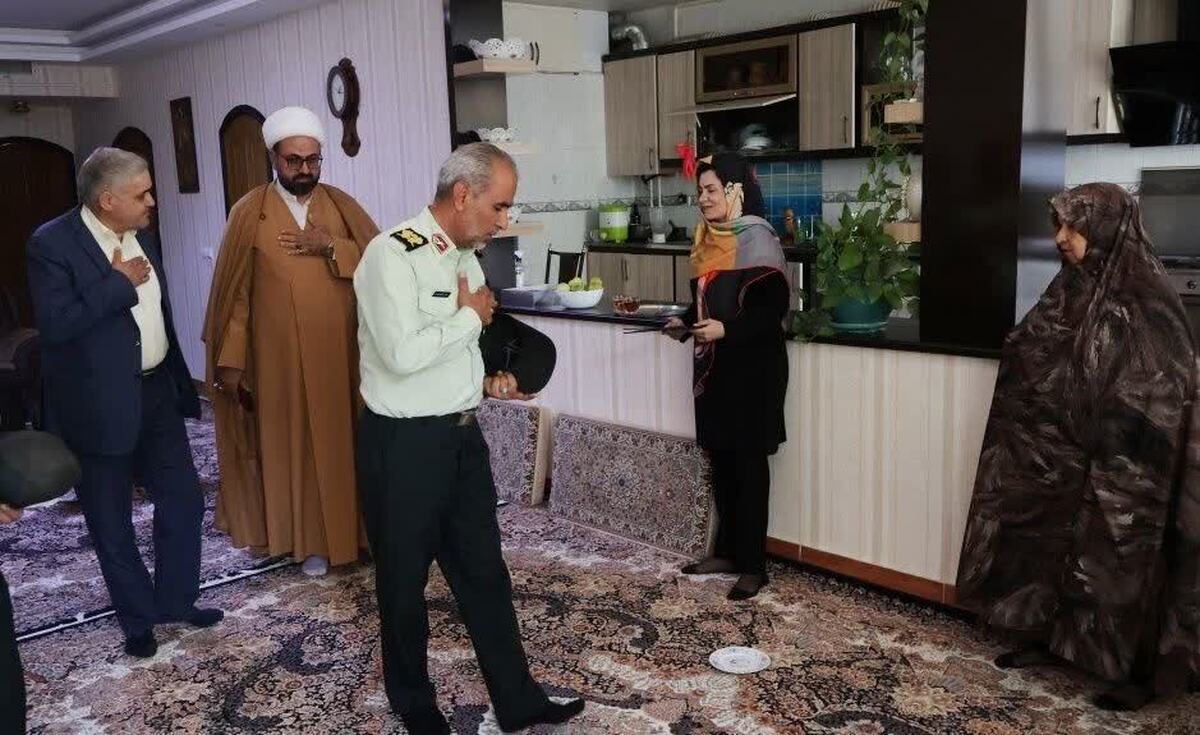 دیدار با خانواده پیشکسوت‌متوفی مرحوم محمد خسروی