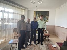 دیدار با چهار نفر پیشکسوت در شهرستان بجنورد