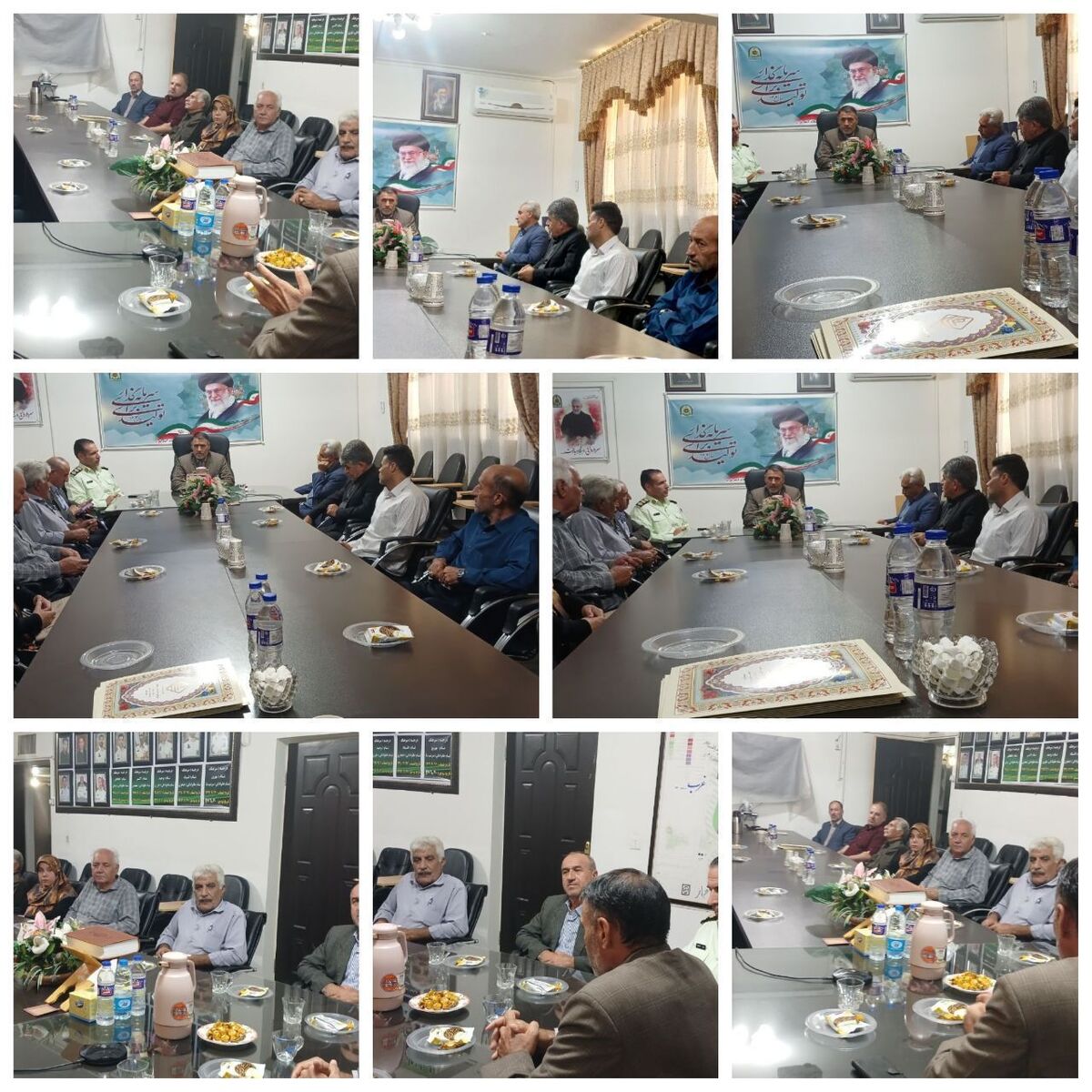 دیدار با ۱۰ پیشکسوت بازنشسته شهرستان اسلام آباد غرب استان کرمانشاه