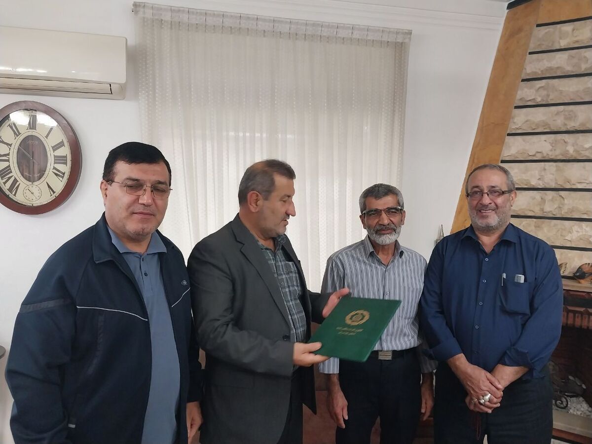 دیداروتکریم ازپیشکسوت انتظامی علی باوند درشهرستان قائمشهر