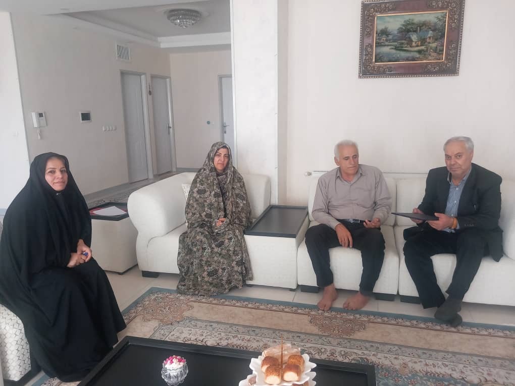 دیدار با دو تن از بازنشستگان شهرستان کرج