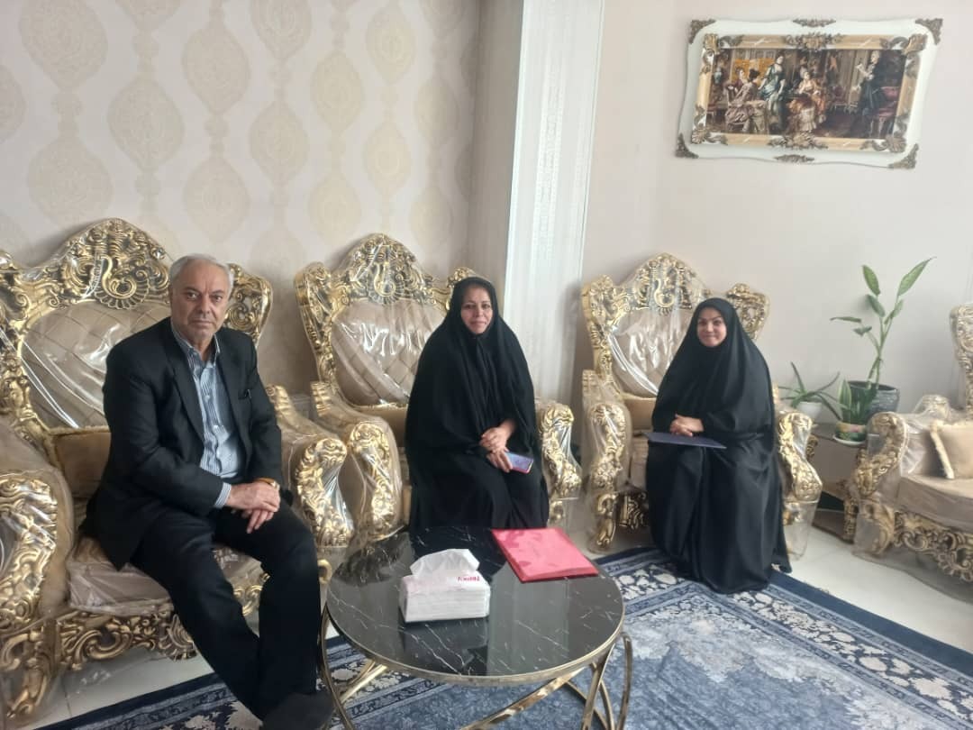 دیدار با دو تن از بازنشستگان شهرستان کرج