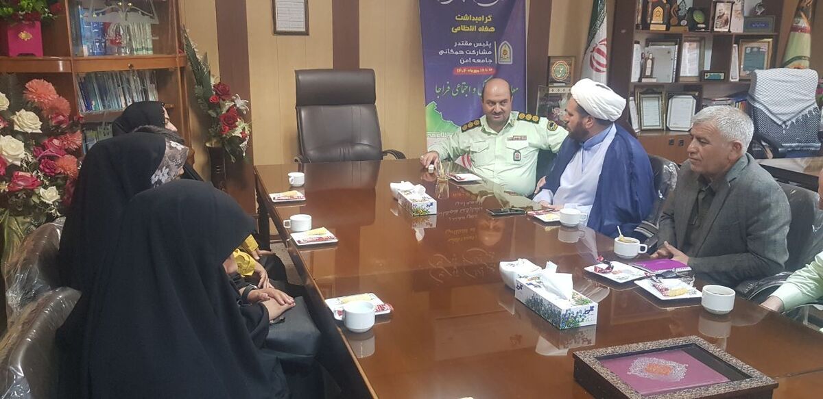 دیدار با ۳ نفر از فرزندان ایتام درشهرستان گناباد