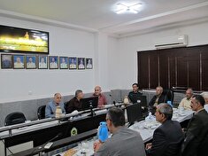 دیدار روسای  کانون های بازنشستگان نیروهای مسلح استان گلستان با سردارفرماندهی انتظامی استان به مناسبت هفته انتظامی