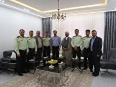 ديدار رئيس پليس آگاهي استان فارس با پيشکسوتان فراجا