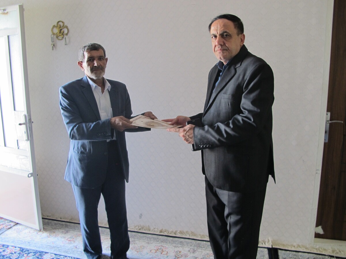 دیدار با ۲ نفر پیشکسوت بازنشسته شهرستان خرم آباد