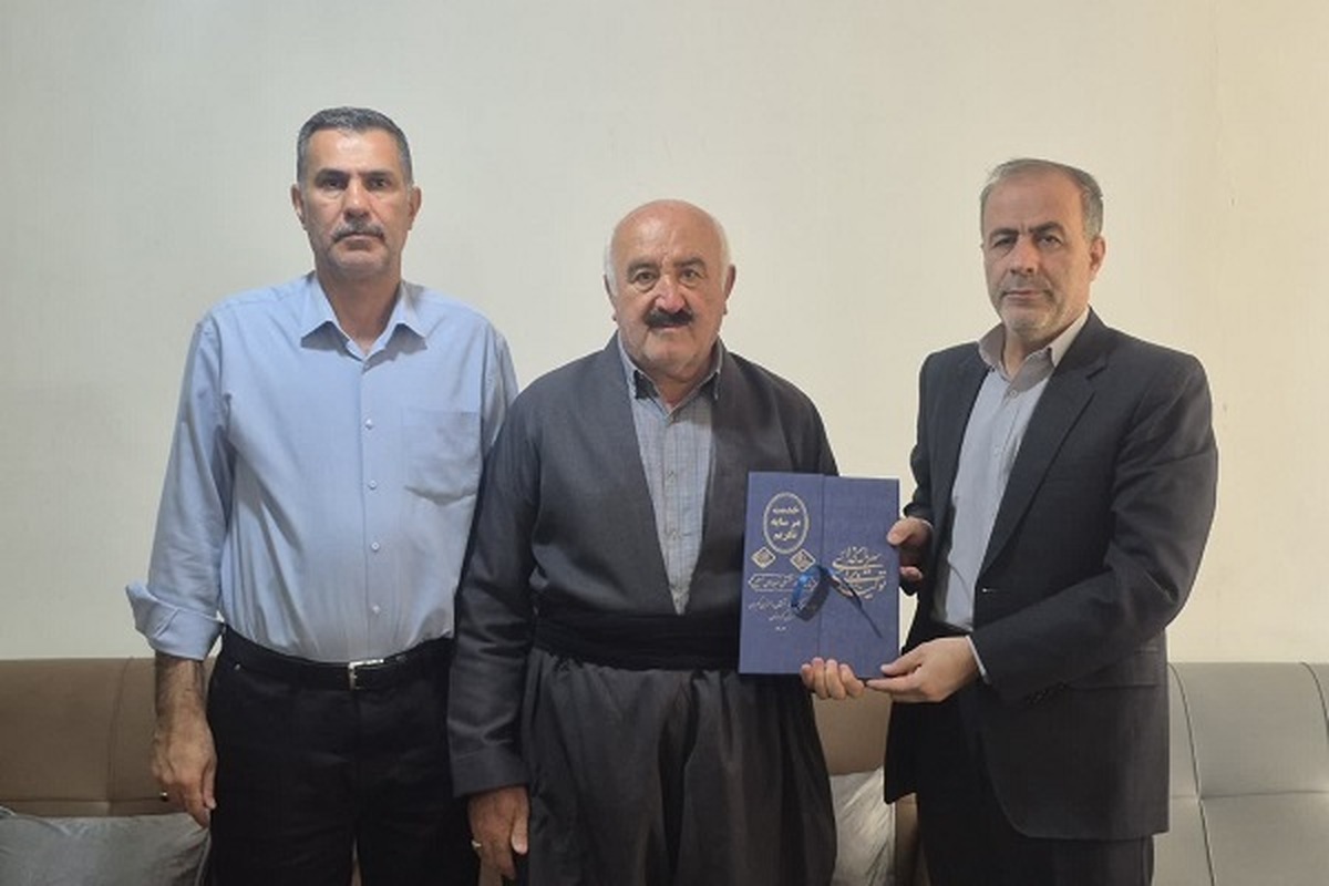 دیدار با ۲ پیشکسوت بازنشسته شهرستان سنندج