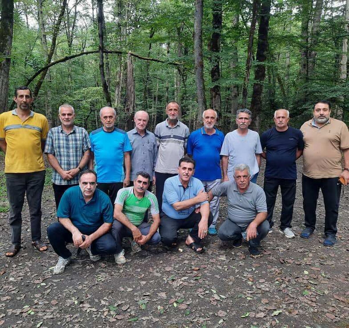 انجام کوهنوردی توسط پیشکسوتان انتظامی شهرستان تنکابن