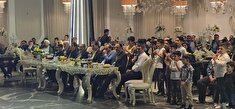 ضیافت شام به مناسبت هفته فراجا توسط فرمانده انتظامی شهرستان تنکابن