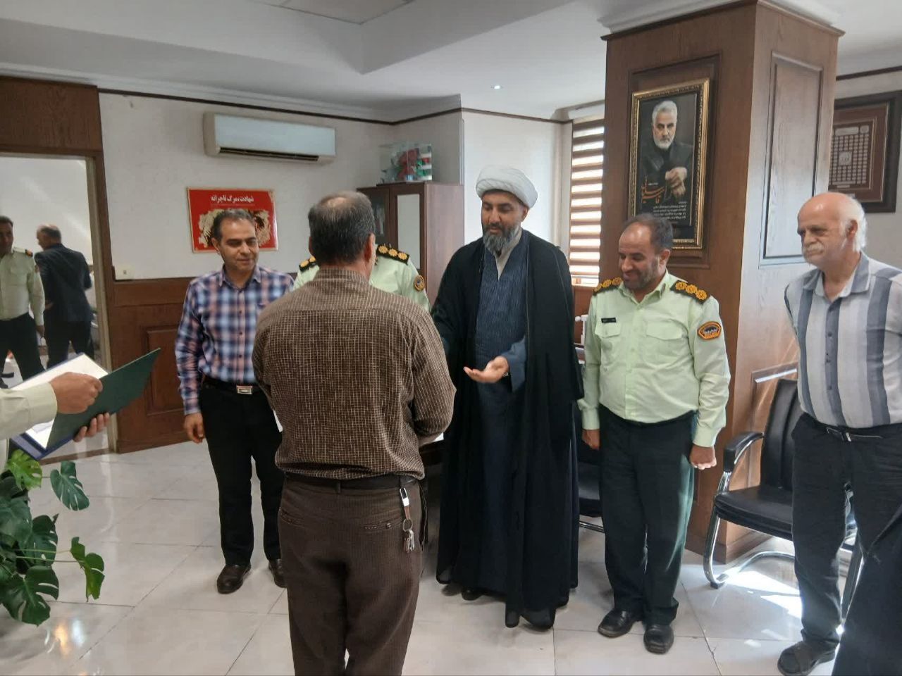 تجلیل از پیشکسوتان انتظامی شهرستان ملارد