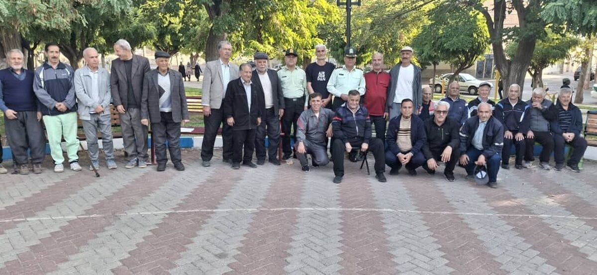 ورزش صبحگاهی بازنشستگان انتظامی شهرستان مرند