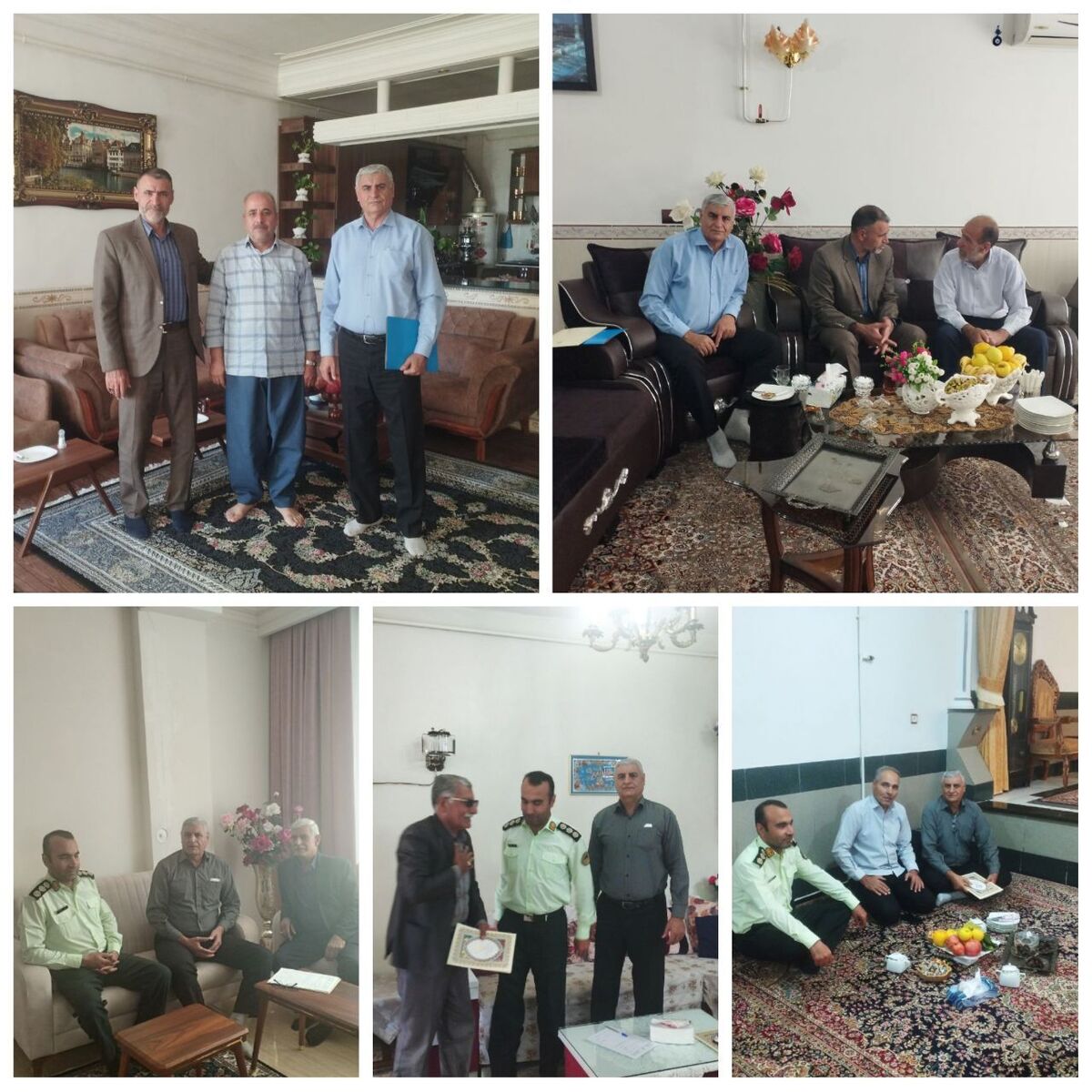 دیدار ۷ با پیشکسوت بازنشسته شهرستان صحنه