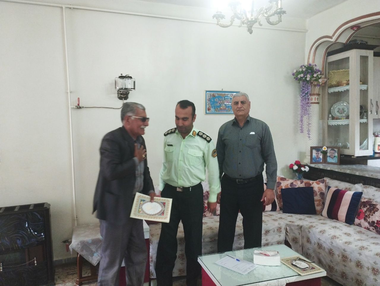 دیدار7با پیشکسوت بازنشسته شهرستان صحنه