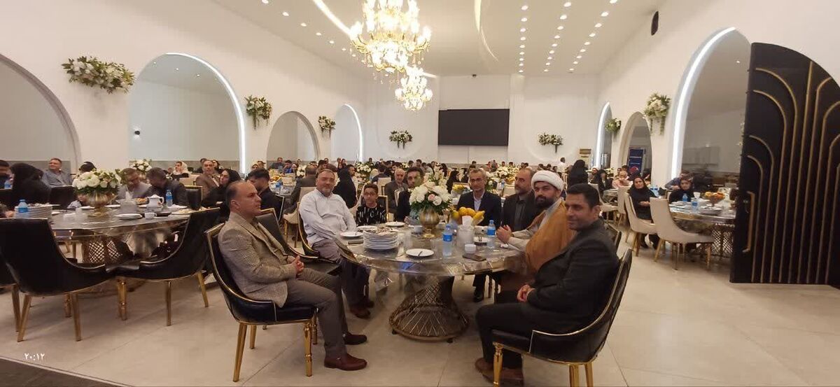 برگزاری ضیافت شام به مناسبت هفته فراجا در شهرستان نوشهر