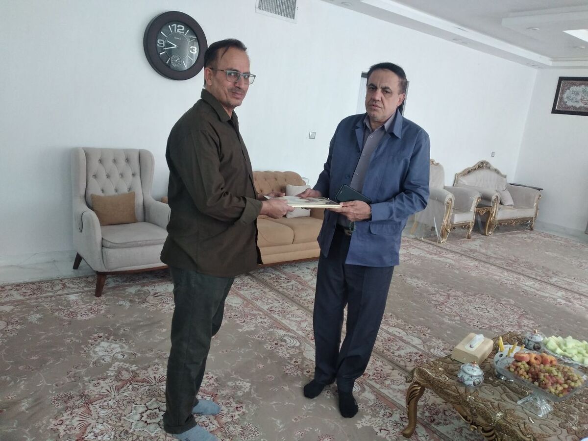 دیدار با ۲ نفر پیشکسوت بازنشسته شهرستان خرم آباد