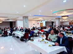 برگزاری ضیافت خانوادگی شهرستان بجنورد بمناسبت هفته فراجا