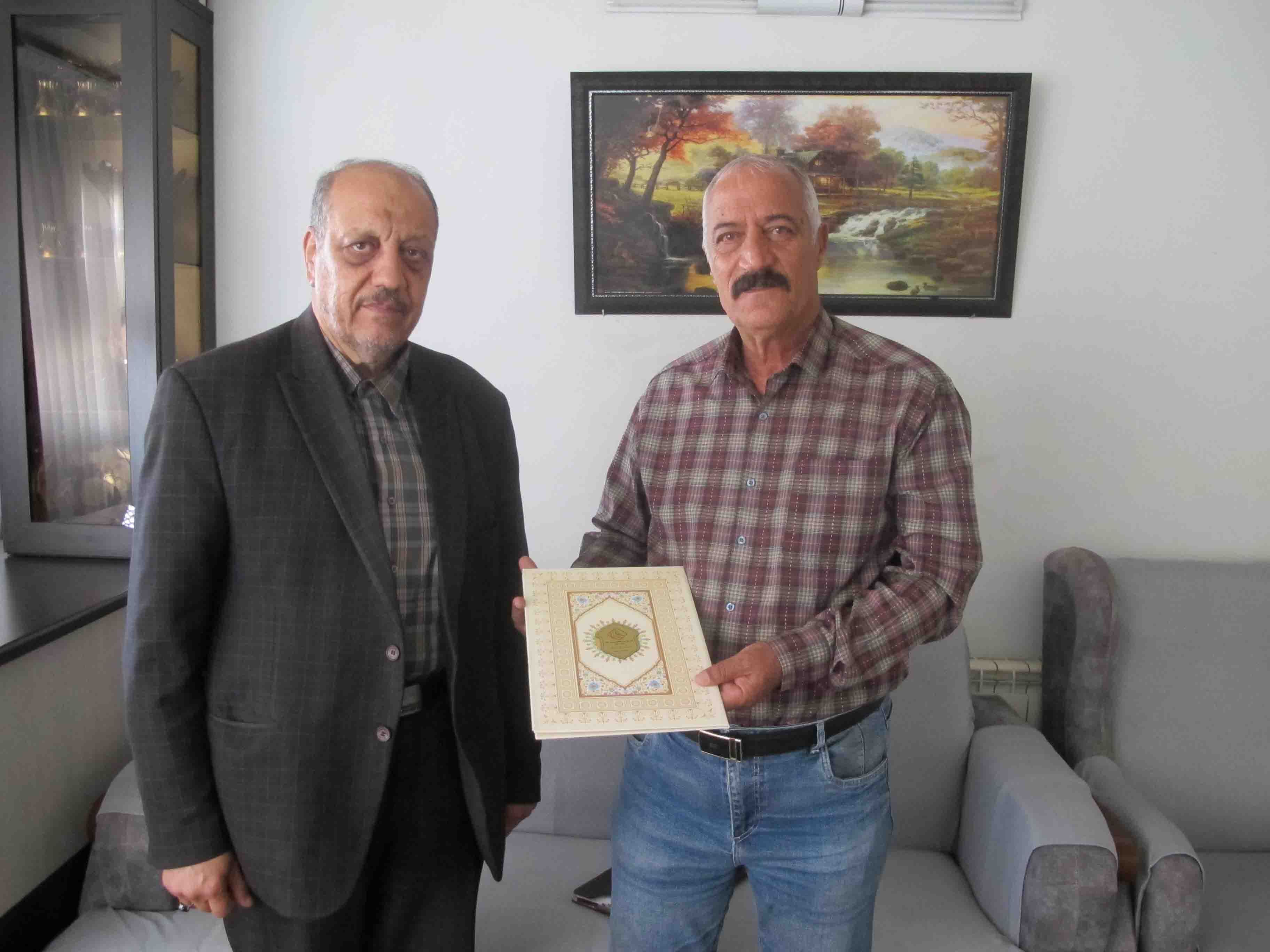 دیدار و سرکشی از 4 نفر پیشکسوتان شهرستان شازند (شهر مهاجران)
