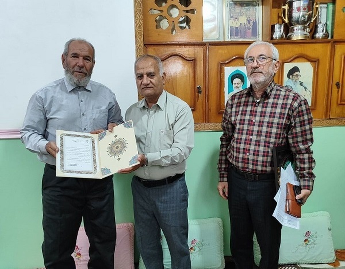 دیدار و سرکشی از پیشکسوت انتظامی شهرستان گناوه احمد یگانه