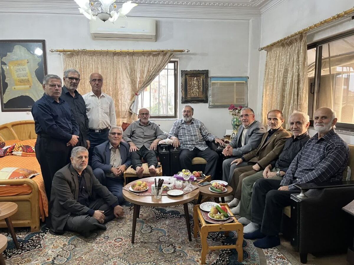 عیادت از بازنشسته علی بریجانی درشهرستان قائمشهر