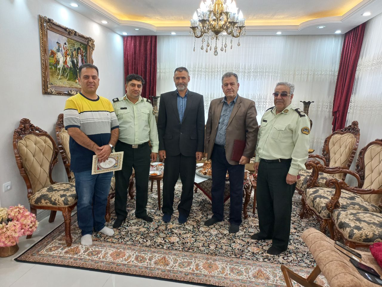 دیدار با 10 پیشکسوت بازنشسته شهرستان کنگاور