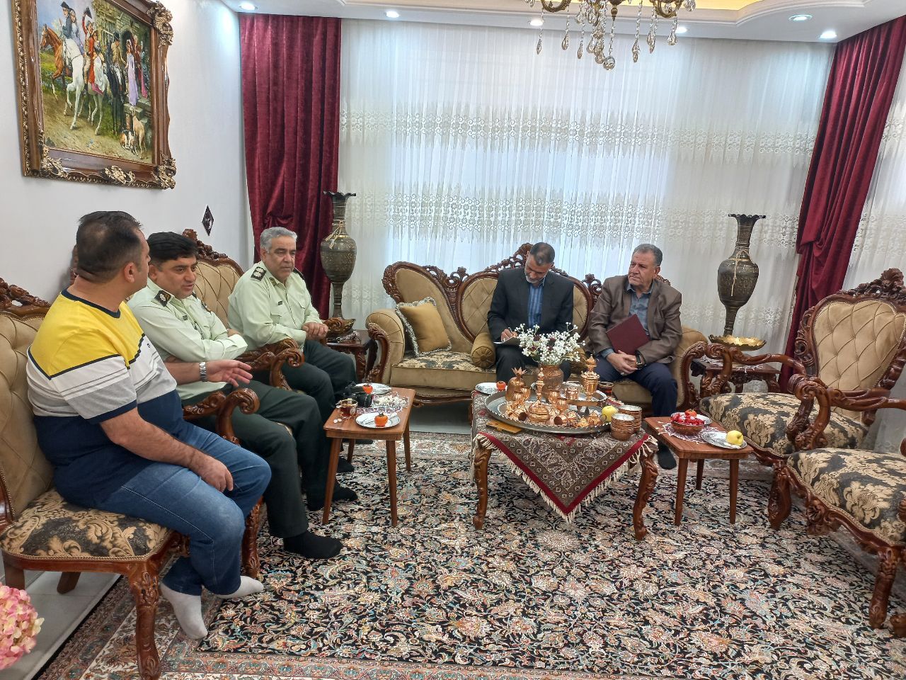 دیدار با 10 پیشکسوت بازنشسته شهرستان کنگاور