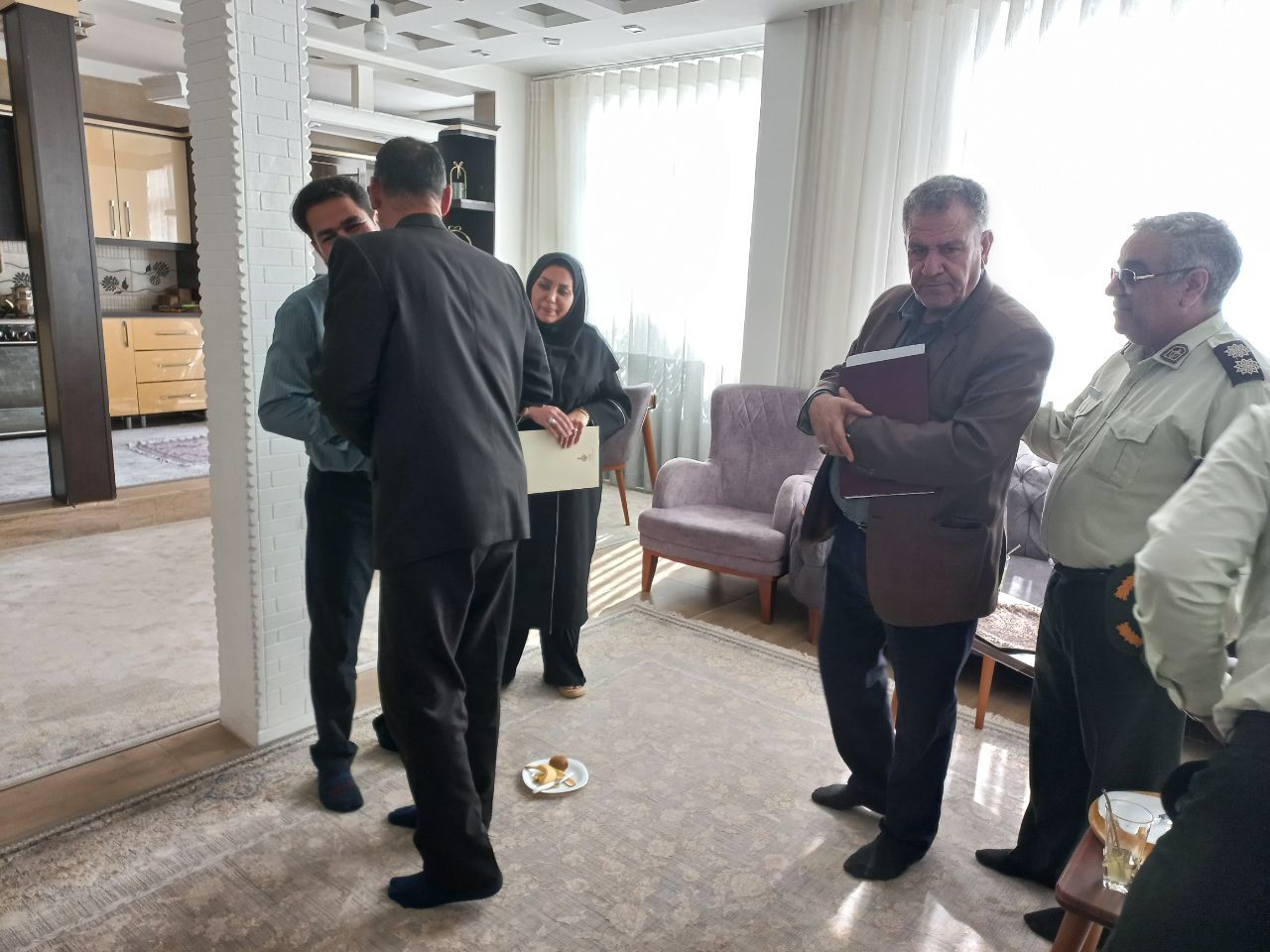 دیدار با 10 پیشکسوت بازنشسته شهرستان کنگاور
