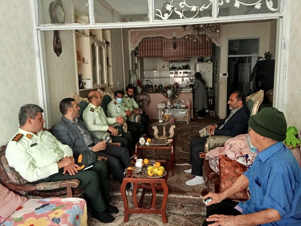 دیدار با پیشکسوت دهنو علیان در مشهد مقدس