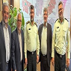 دیدار و تبریک انتصاب فرماندهی شهرستان البرز