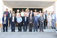 گردهمایی تعدادی از بازنشستگان در ستاد مرزبانی استان