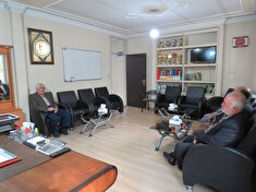 دیدار رئیس کانون بازنشستگان استان آذربایجان غربی با رئیس کانون سپاه شهدای استان