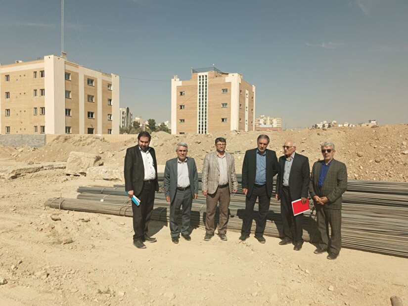 بازدید سردار مرادپور از زمین ساختمان کانون استان اصفهان