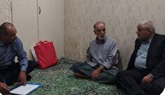 دیدار با ۵ نفر از بازنشستگان در شهرستان مشهد مقدس