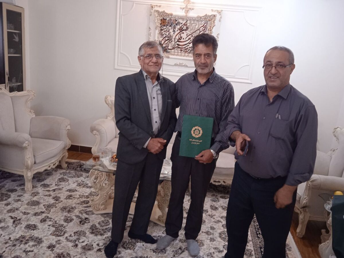 دیدار و تجلیل ازدو پیشکسوت انتظامی در شهرستان سوادکوه