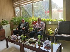 دیدار با رئیس کانون بازنشستگان آجا استان در مشهد مقدس
