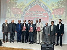 قهرمانی پیشکسوت انتظامی مرتضی سپهریان در مسابقات شنا پیشکسوتان نیروهای مسلح استان
