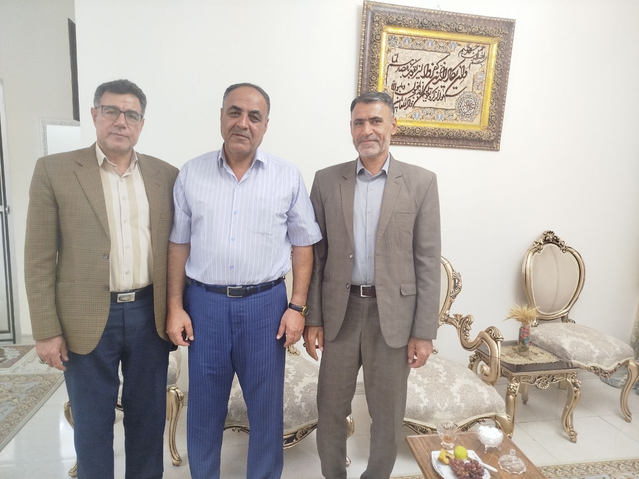 دیدار با 8 پیشکسوت بازنشسته استان کرمانشاه.