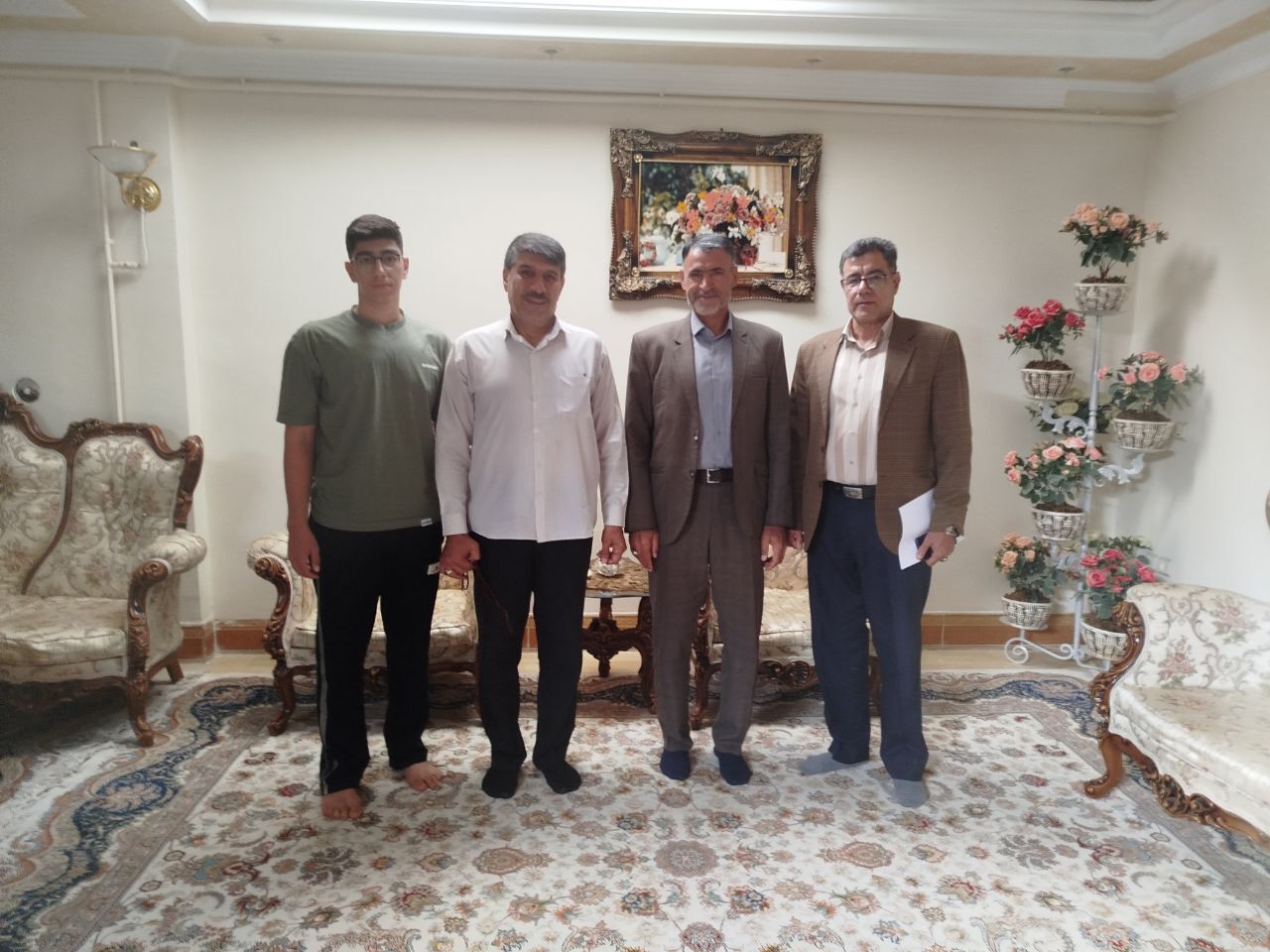 دیدار با 8 پیشکسوت بازنشسته استان کرمانشاه.