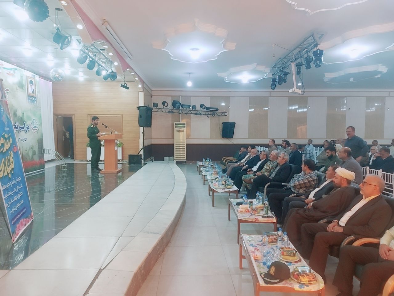 برگزاری ضیافت خانوادگی مشترک نیروهای مسلح در شهرستان اهواز