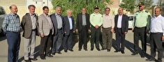 دیدار سردار جعفری نسب  با کارکنان کانون بازنشستگان انتظامی استان قزوین