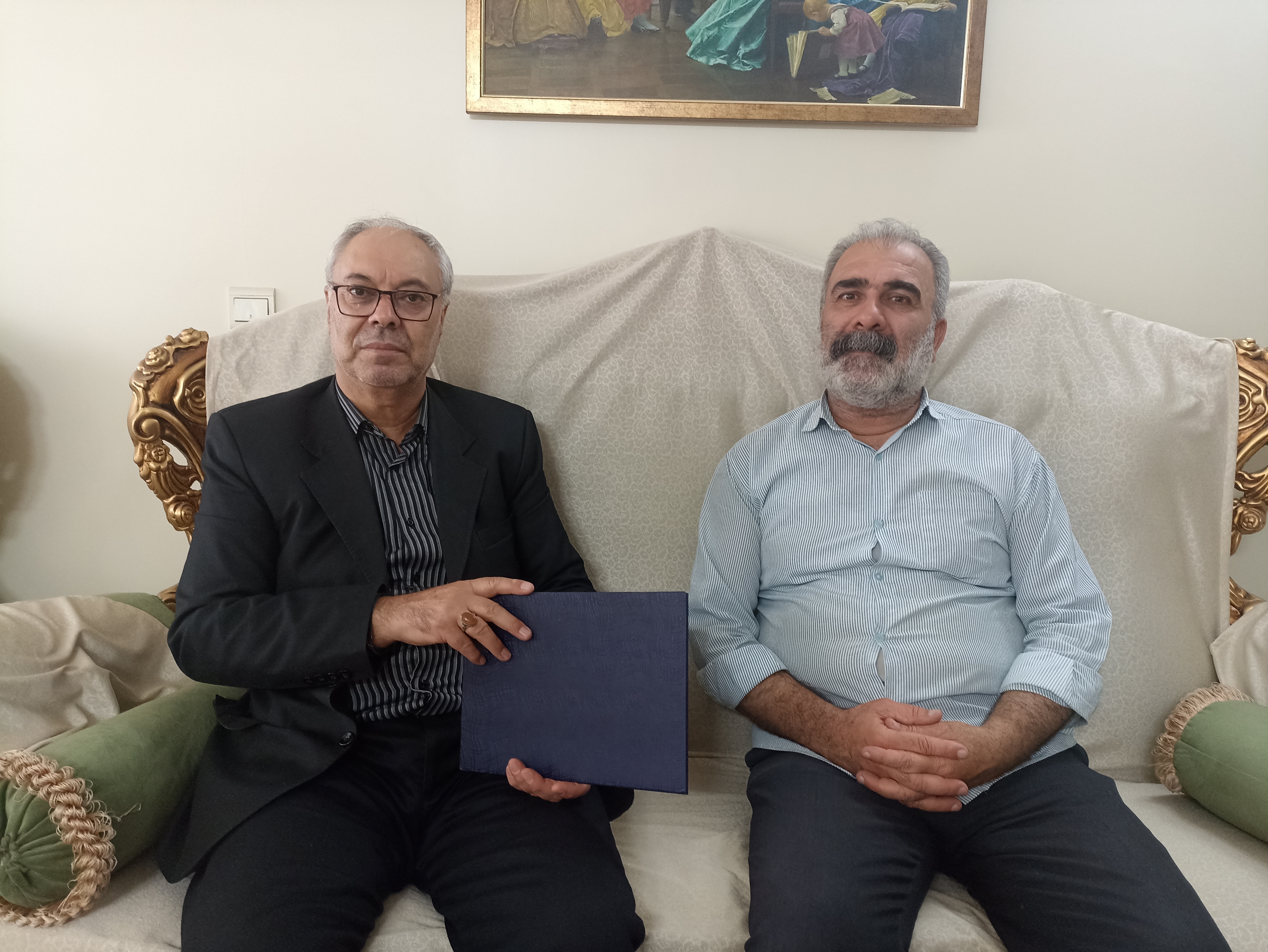 دیدار با بازنشسته آقای سیدبهرام سلمان زاده اطاقسرائی دیدار با بازنشسته آقای سیدبهرام سلمان زاده اطاقسرائی