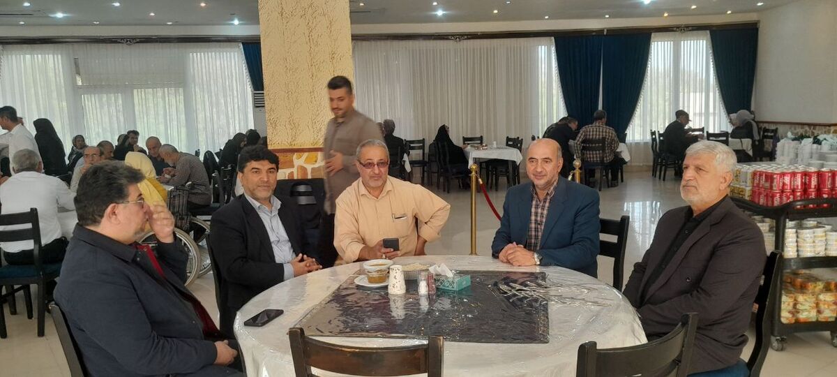 برگزاری ضیافت ناهار پیشکسوتان نیروهای مسلح در شهرستان بابلسر