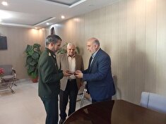 دیداررئیس کانون بازنشستگان انتظامی استان خراسان رضوی با معاون مهندسی فرمانده انتظامی استان